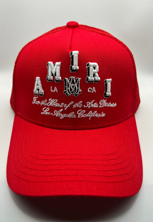 Amiri Trucker Hat LA/CA